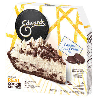 <i>EDWARDS</i>® Cookies and Crème Pie