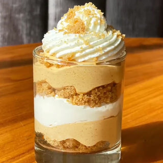 Pumpkin Pie Cheesecake Dessert Jar