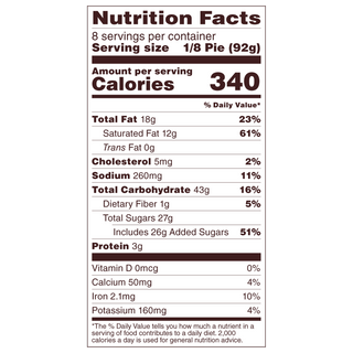 <i>EDWARDS</i>® Cookies and Crème Pie