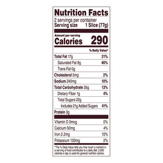 <i>EDWARDS</i>® Turtle Crème Pie - 2 Slices